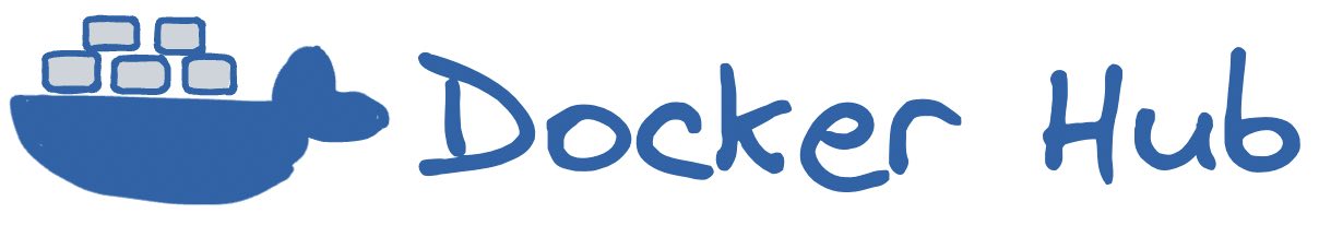 A mock-up of the Docker Hub logo