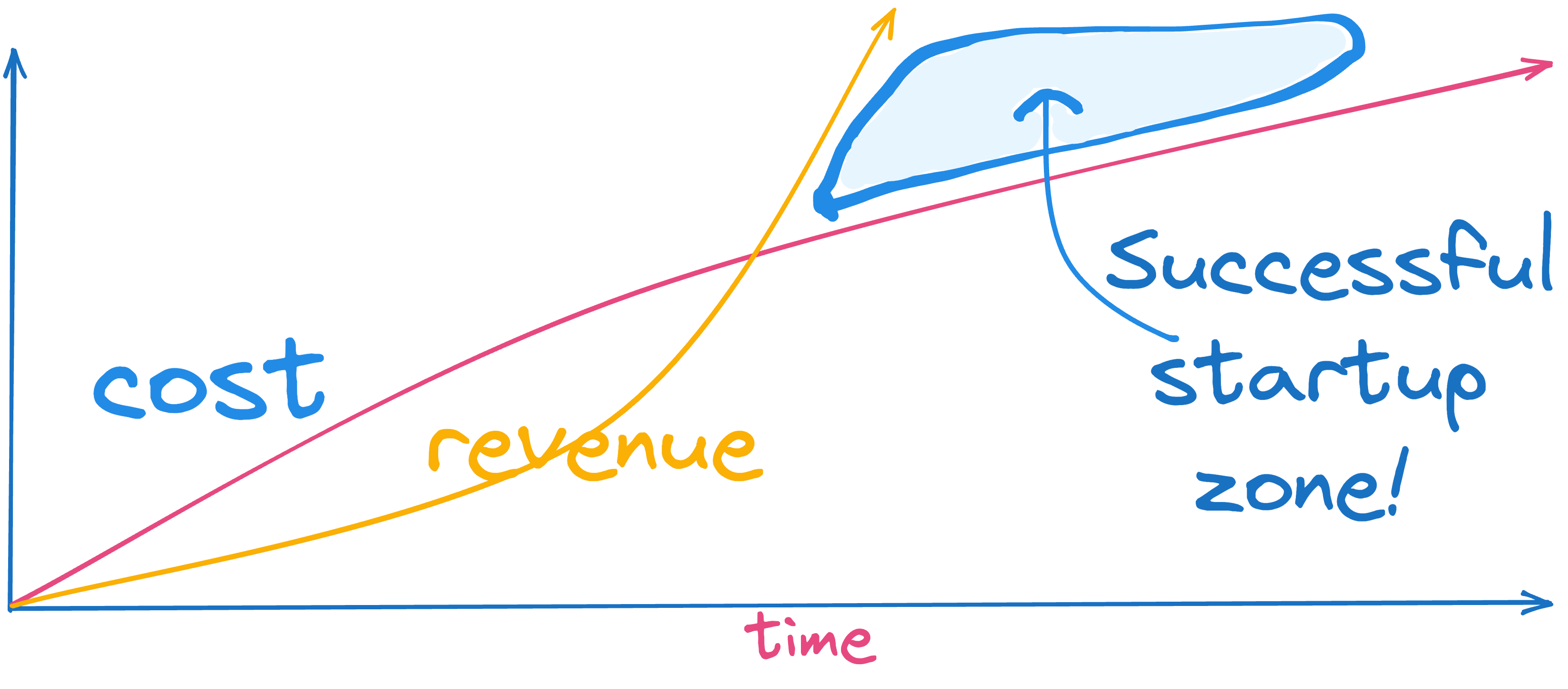 The successful startup zone